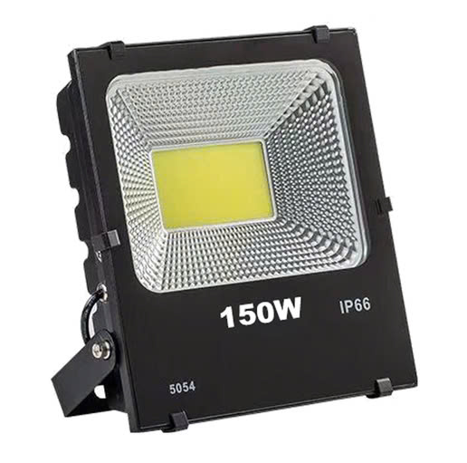 Đèn pha led 150W COB 5054 IP66, ánh sáng trắng