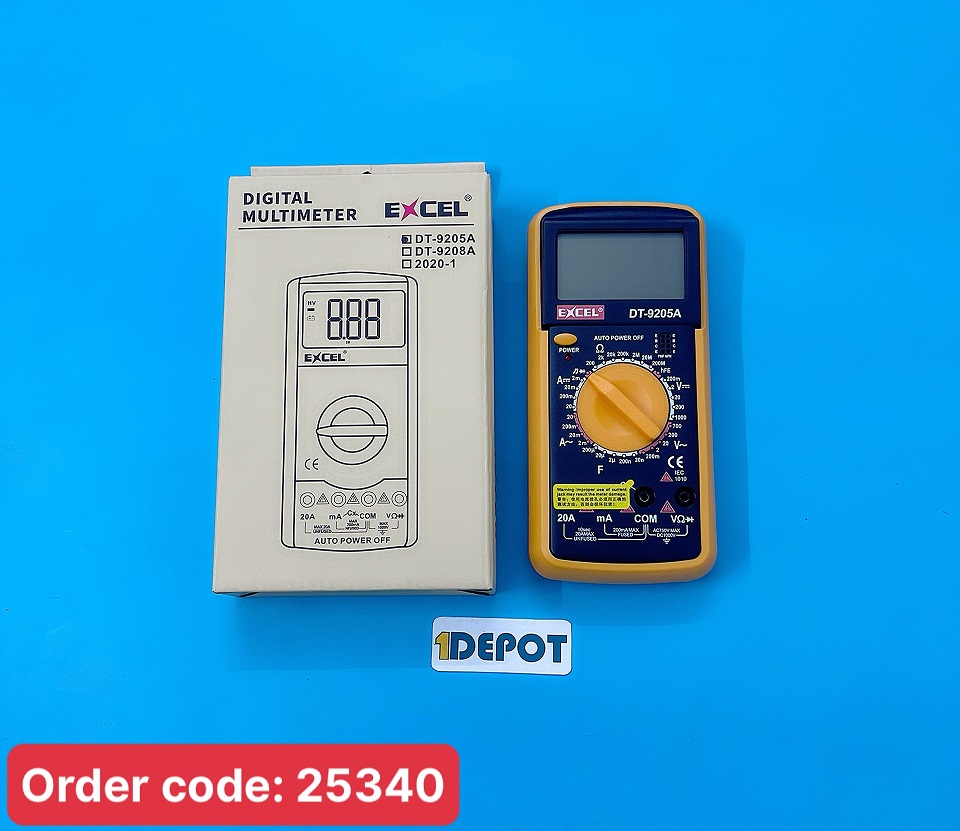 Đồng hồ điện tử vạn năng Excel DT-9205A