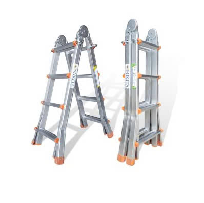 Thang nhôm chữ A gấp trượt Nikita AM04