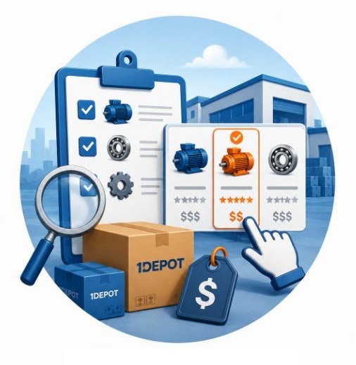 Hướng dẫn chọn mua vật tư | 1DEPOT.com