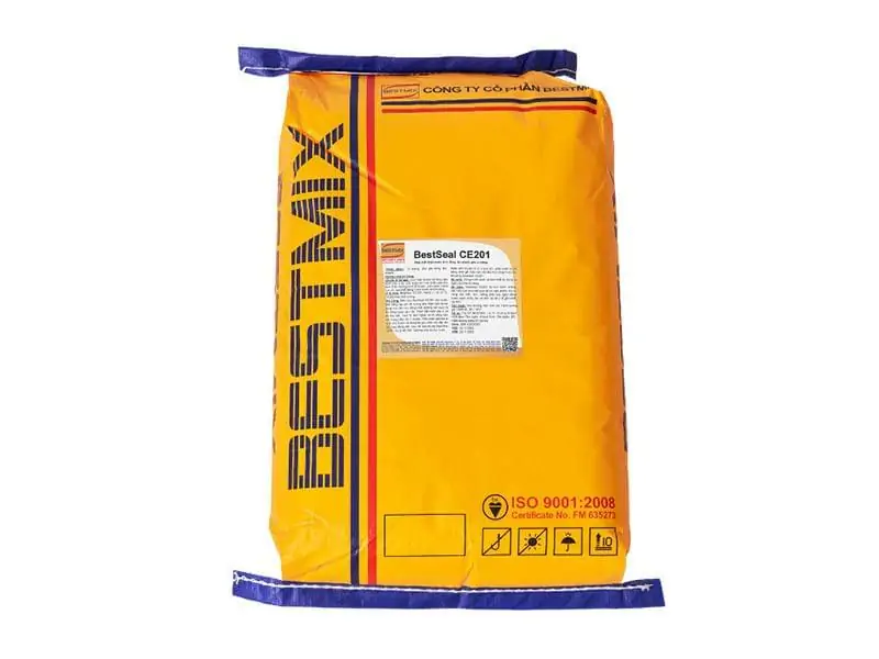 Bestseal CE201 | Hợp chất chặn nước rò rỉ, đóng rắn nhanh, gốc xi măng 5kg/bao