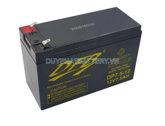 Bình ắc quy DFB DP7.5-12, 12V-7.5AH