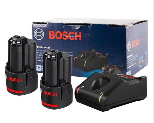 Bộ 2 pin 18V Bosch 1600A00163 (4.0Ah) + sạc nhanh Bosch GAL 18V-20