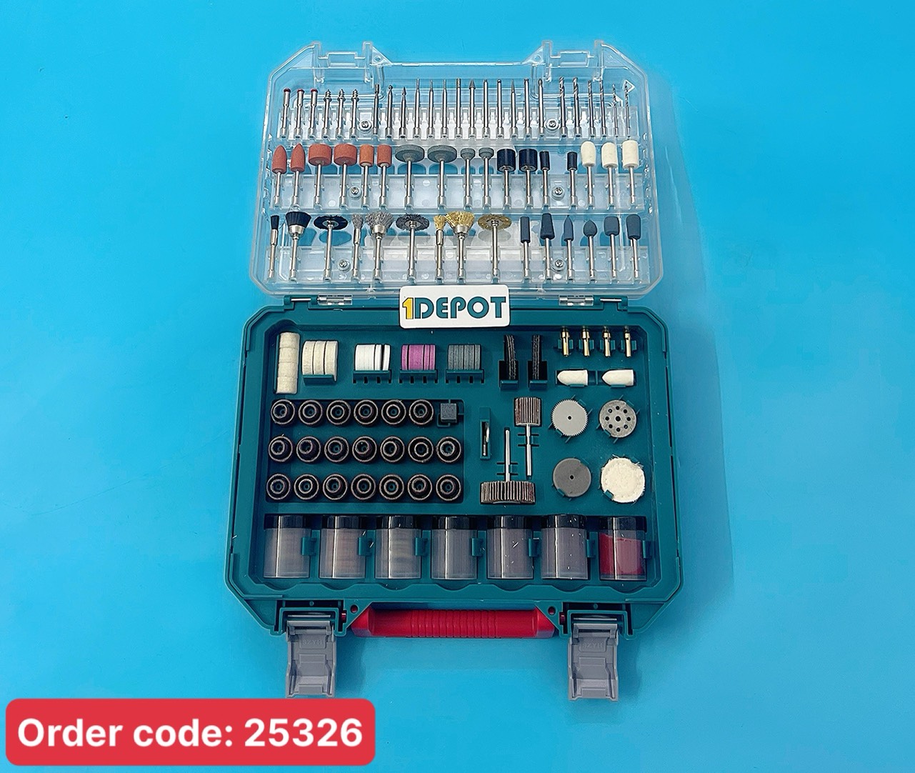 Bộ 420 linh kiện máy mài khuôn Total TAKMG4208