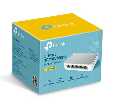 Bộ chia tín hiệu để bàn TP-Link TL-SF1005D V14, 5 cổng 10/100Mbps