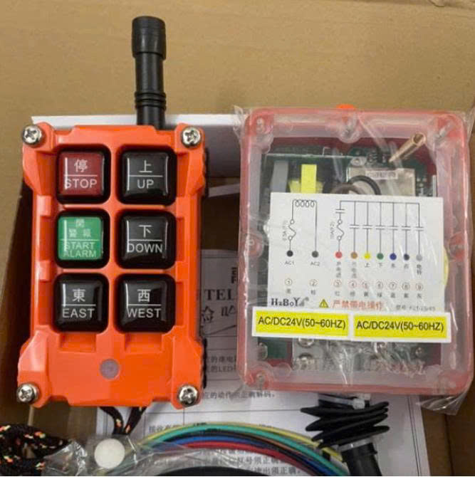 Bộ điều khiển cẩu từ xa F21-4S loại 4 nút