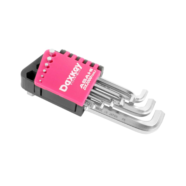 Bộ lục giác 2 đầu cong ngắn 1.5-10mm ASAHI DZS0910