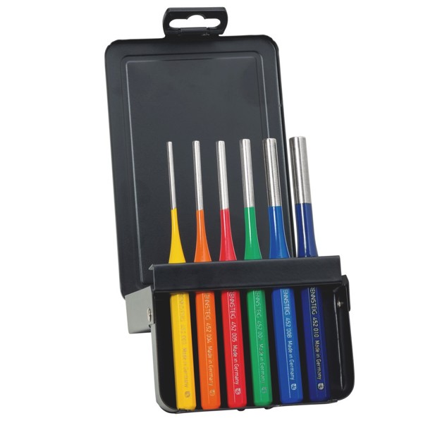 Bộ Pin Đóng (Pin Punches) Rennsteig 425 530 6 RC Độ Cứng 58-60 HRC