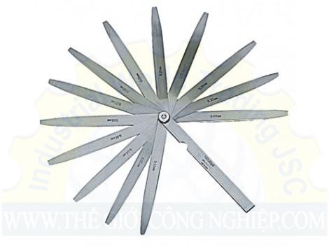 Bộ thước dưỡng đo khe hở Mitutoyo 184-302S, 13 lá/0.03-0.5mm/150mm