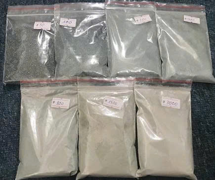 Bột rà xupap màu xanh độ mịn #4000