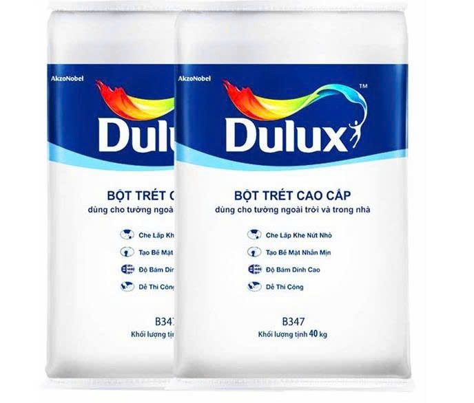 BỘT TRÉT TƯỜNG NỘI THẤT B347 Dulux bao 40kg