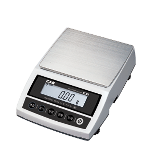 Cân điện tử CAS MW-II, tải trọng tối đa : 3.000g , e=d=0.1g