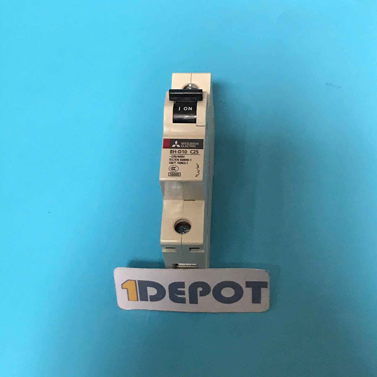 Cầu dao MCB Mitsubishi BH-D10 1P 25A 10kA C N