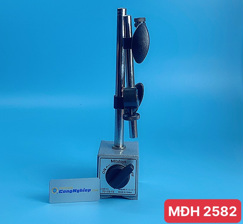 Chân đế từ tính gá đồng hồ so Mitutoyo 7011S-10