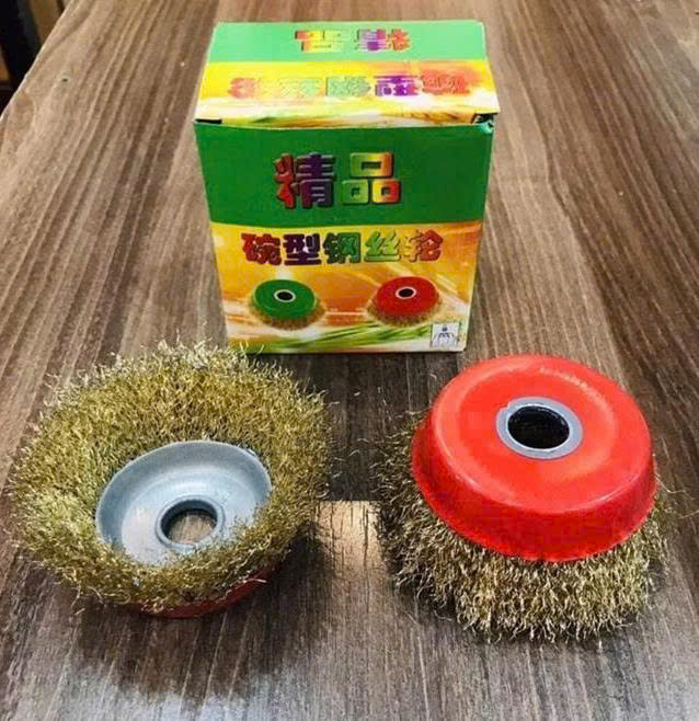 Chén cước đánh gỉ 100mm, 2 cái/hộp