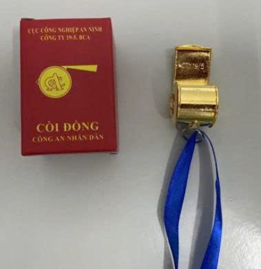 Còi đồng hạt xốp 19/5