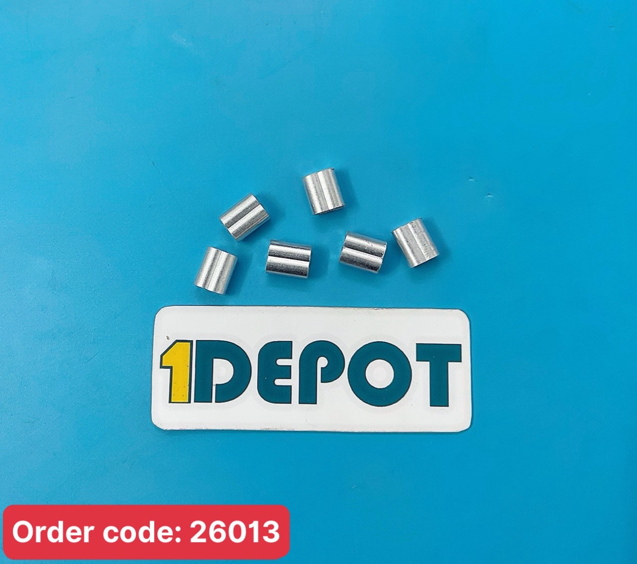 Cốt nhôm số 8 khóa dây cáp Ø3mm