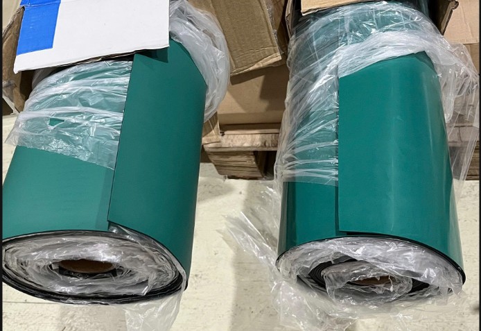 Cuộn Thảm Cao Su Chống Tĩnh Điện ESD màu xanh 1.2m x10mx2mm