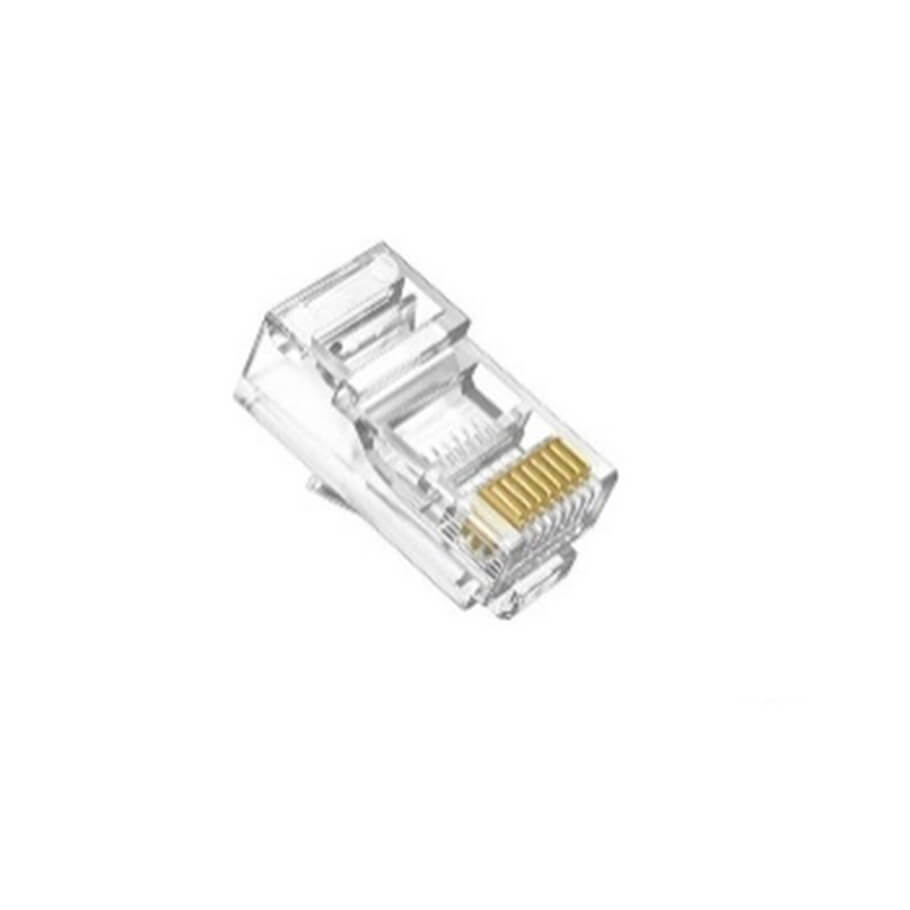 Đầu bấm mạng RJ45 Cat6 xuyên thấu ENSOHO, EN-EZRJ45C6B, 100 cái/gói