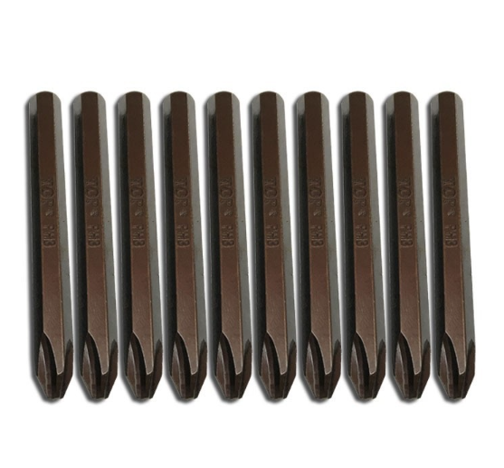 Đầu bake dài nâu TOP 6 ly, thép S2 hoặc CR-V, bền, cứng, chịu lực