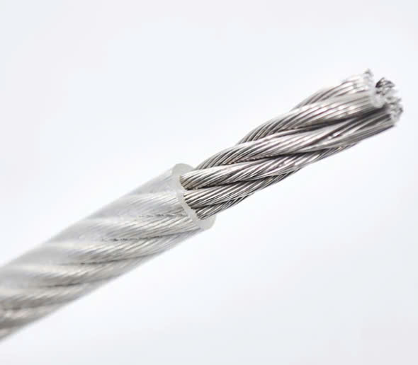Dây cáp Inox bọc nhựa PVC 6mm