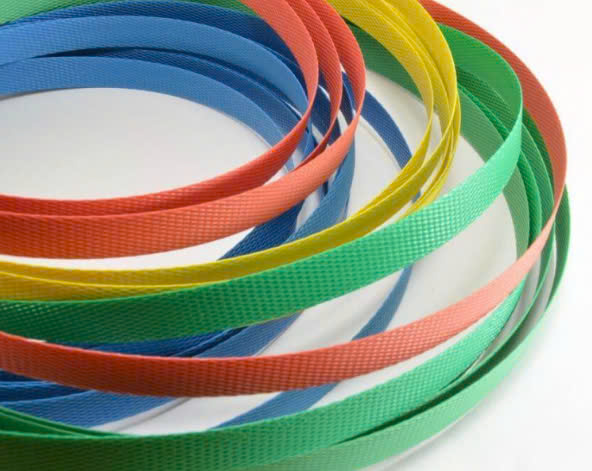 Dây đai nhựa PET, rộng 16mm, dài 800m/cuộn, màu xanh lá