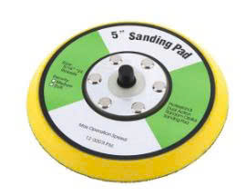 Đế dán nhám tròn gai 125mm, ren 8mm