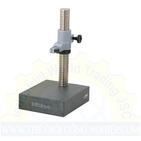 Đế granite gá đồng hồ so Mitutoyo 215-156-10 (250mm/ø6mm, ø9.53mm)