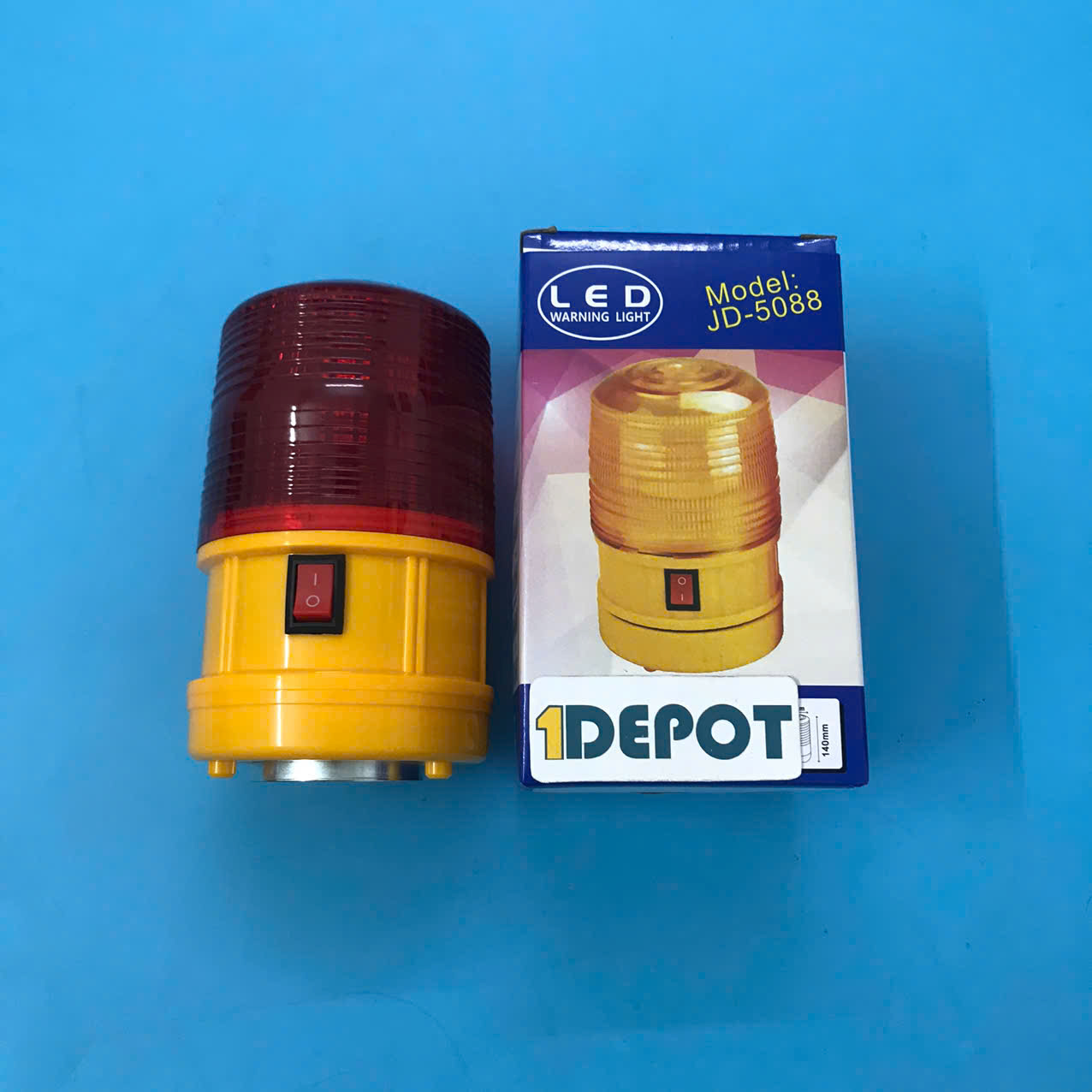 Đèn cảnh báo năng lượng mặt trời, JD- 5088