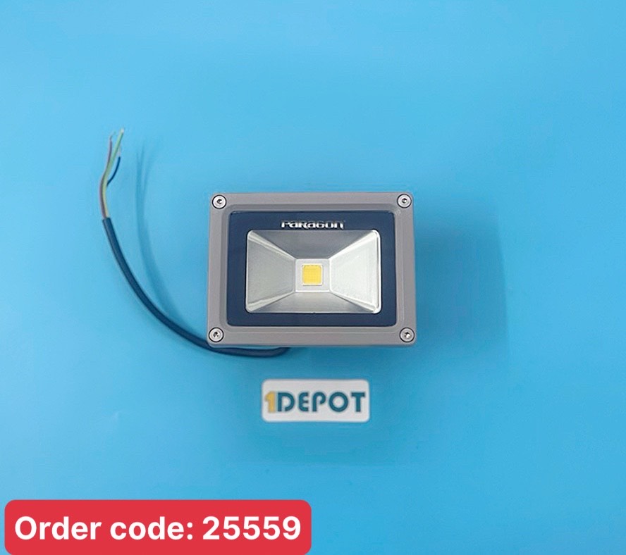 Đèn LED pha Paragon POLH1065  10w, IP 65, ánh sáng vàng 3000K