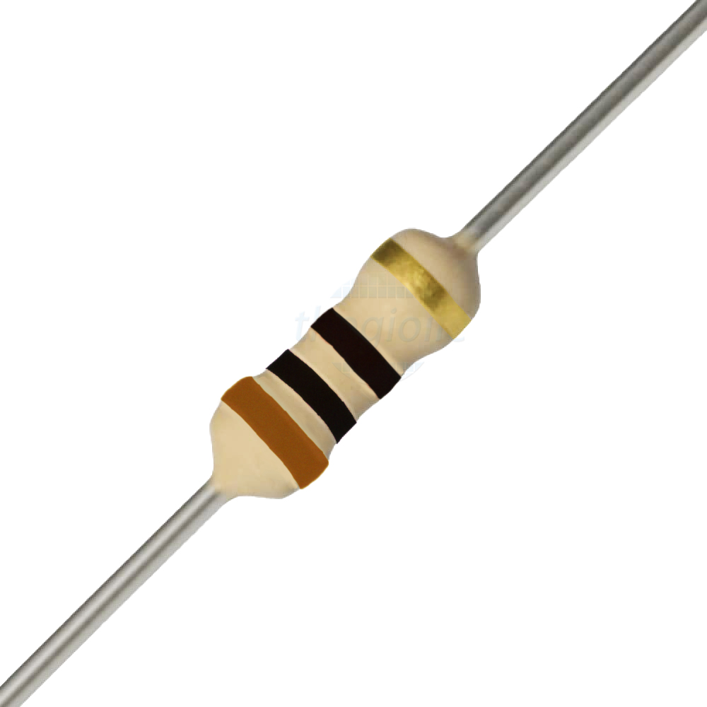 Điện trở 10 Ohm 1/4W 5% 4 vòng màu