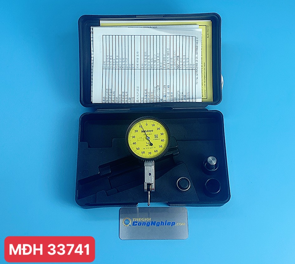 Đồng hồ so chân gập Mitutoyo 513-401-10E, 0.14mm/0.001mm