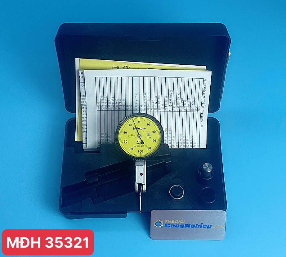 Đồng hồ so chân gập Mitutoyo 513-405-10E, 0.2mm/0.002mm