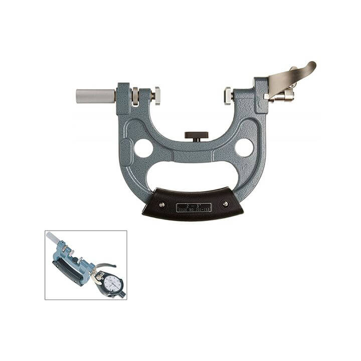 Dưỡng đo kiểm nhanh panme đồng hồ Mitutoyo 201-110, 225-250mm/0.01mm