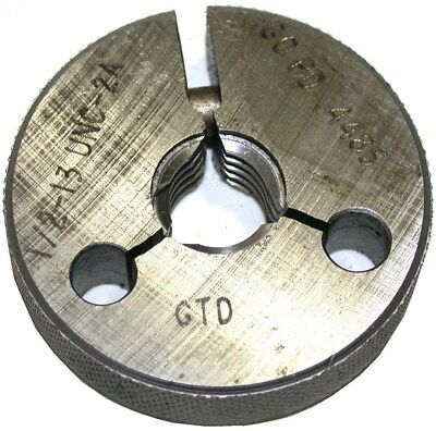 Dưỡng kiểm ren dạng vòng 1/2-13 UNC GR 2A, đầu đo GO, tiêu chuẩn JIS, thương hiệu Sokuhansha ( giao ngẫu nhiên SHS hoặc JPG )