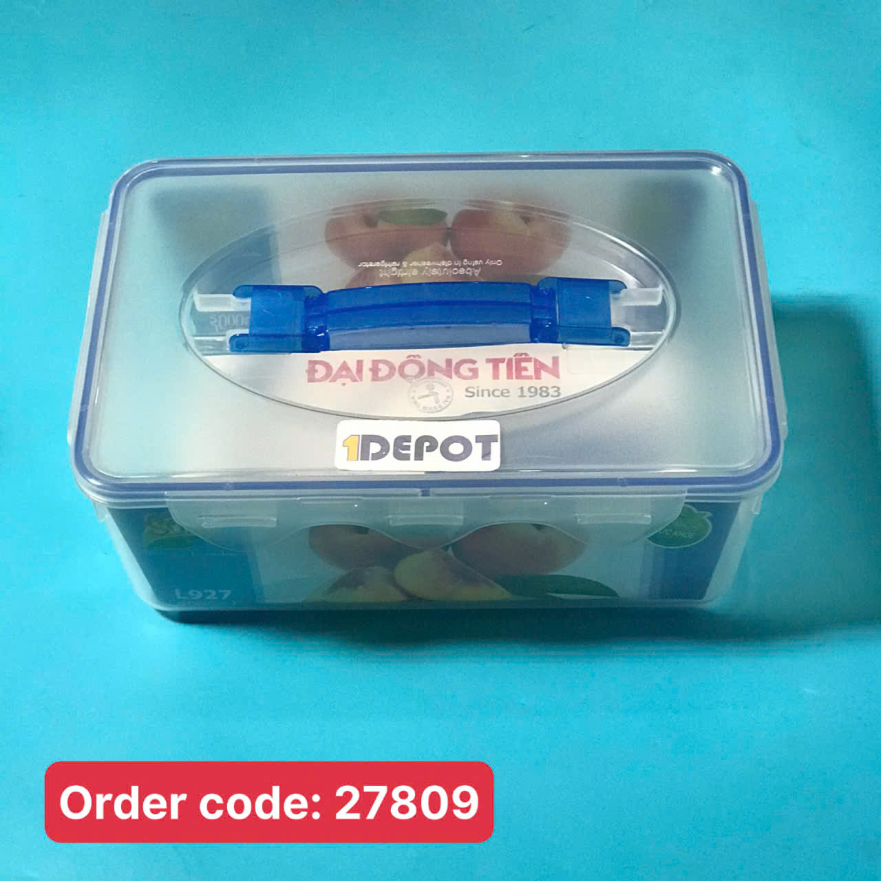 Hộp nhựa đựng thực phẩm hình chữ nhật chất liệu nhựa PP, 314 X211 X 117MM, 5L