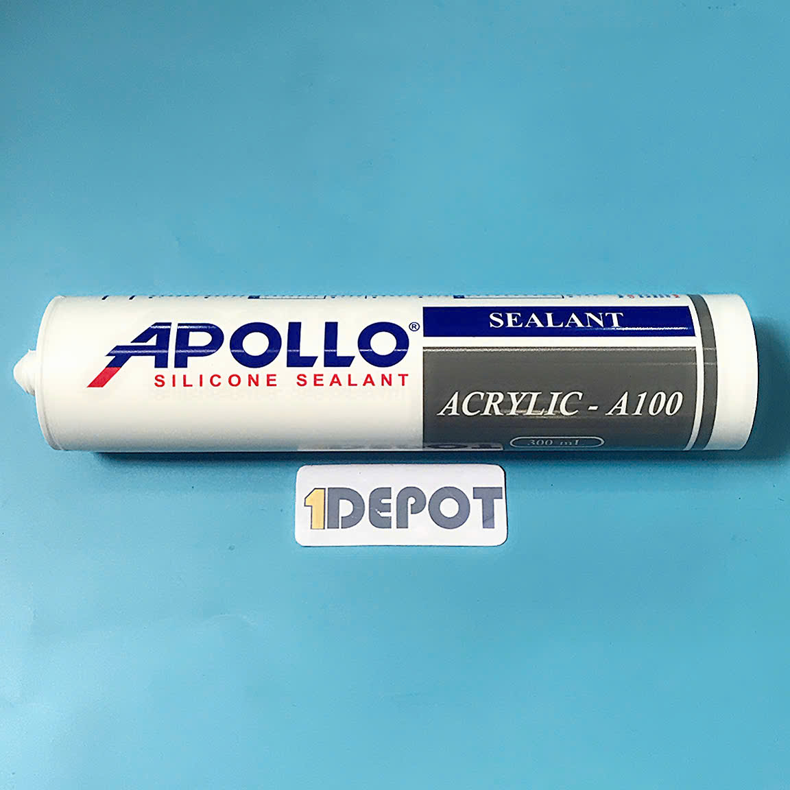 Keo silicone Apollo A100 300ml màu trắng sữa (có vòi)