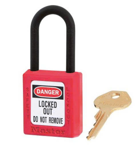 Khóa móc an toàn không dẫn điện Master Lock 406RED