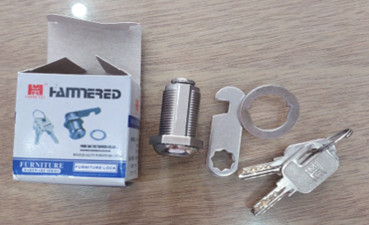 Khóa tủ cốp chìa thau vi tính HAMMERED HMR K103.30