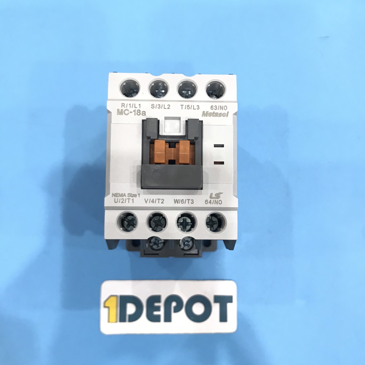 Khởi động từ 3 Pha 18A 220V LS MC-18a (1a)