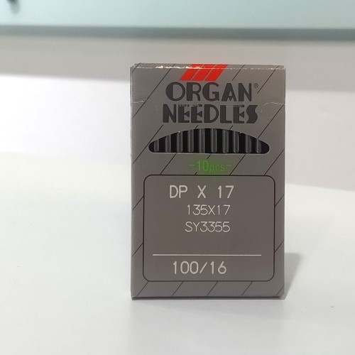 Kim máy may lập trình Organ DPx17, kim số 16 (100/16) 10 cây/ vỉ