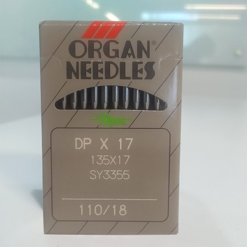 Kim máy may lập trình Organ DPx17, kim số 18 (110/18) 10 cây/ vỉ