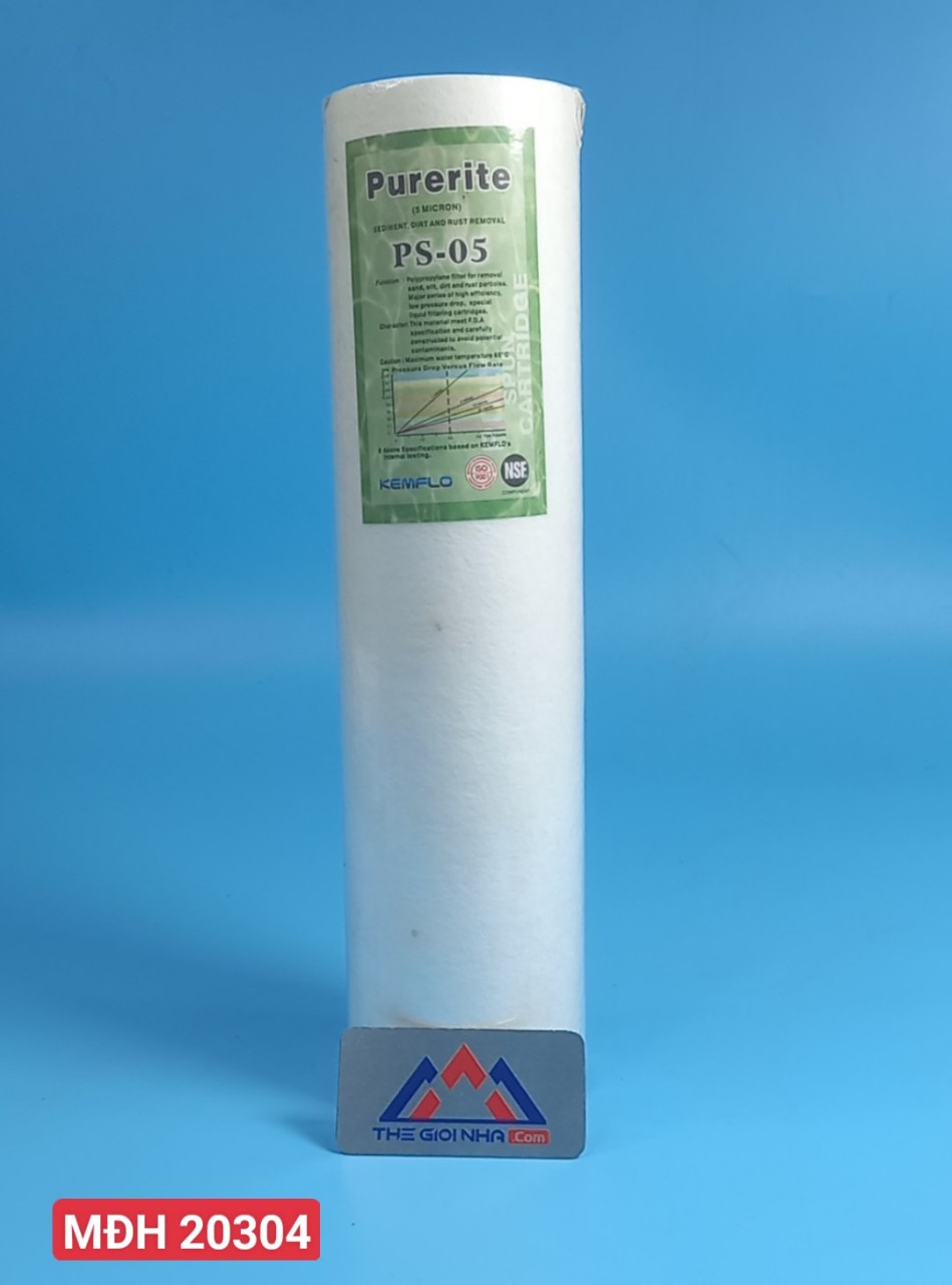 Lõi lọc Purerite 1 micron 20 inch - KEMFLO