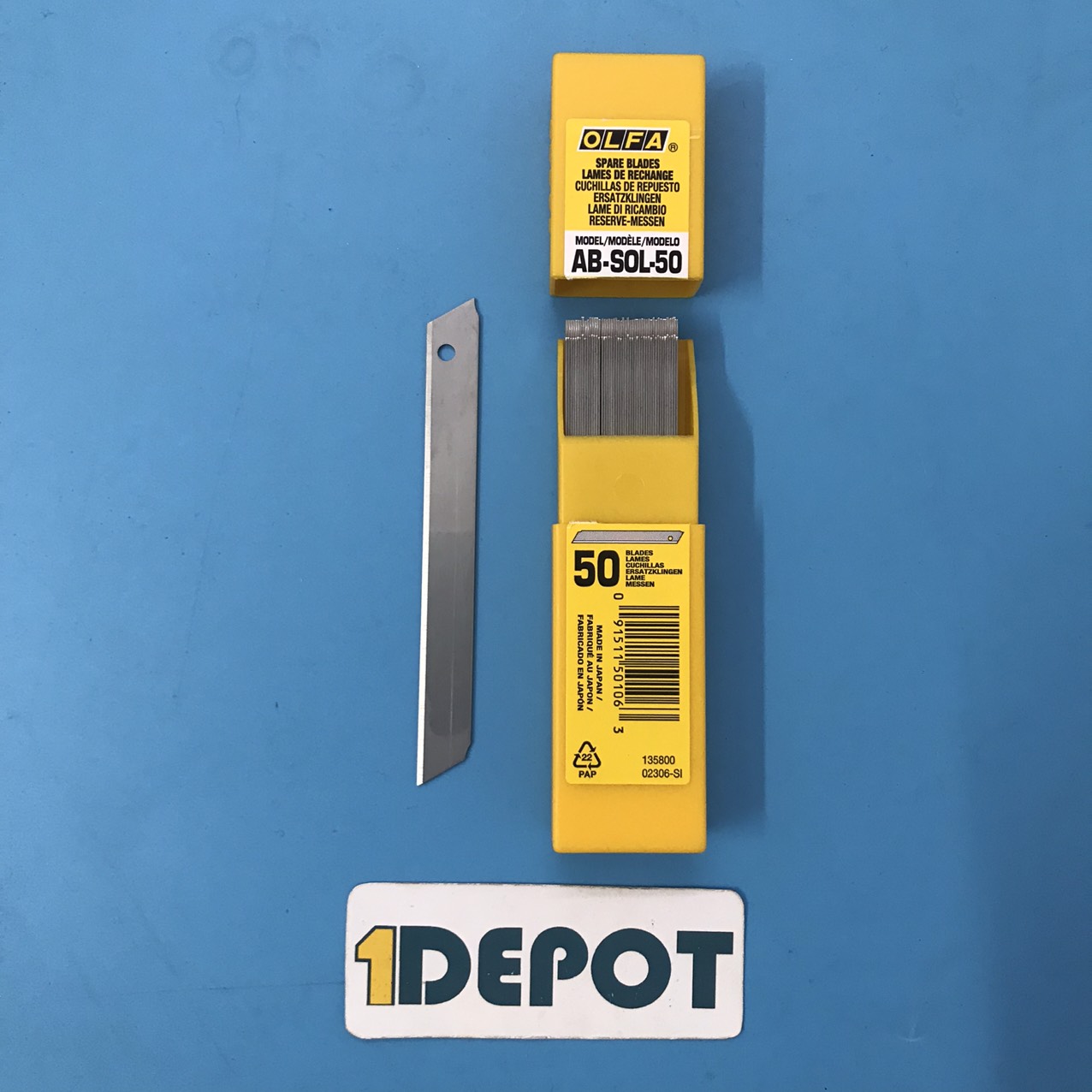 Lưỡi dao Olfa AB-SOL-50 (9mm)