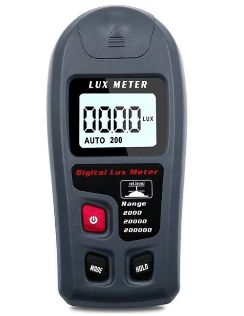 Máy đo cường độ ánh sáng điện tử, quang kế Digital Lux meter