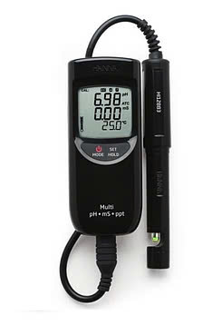 Máy đo pH/EC/TDS/Nhiệt độ HANNA HI991300 (0.00~14.00 pH, 0.01 pH)