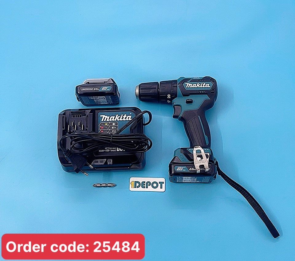 Máy khoan búa bắt vít dùng Pin Makita HP332DSAE