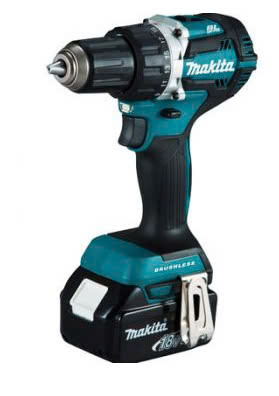 Máy khoan vặn vít dùng pin Makita DDF484RTE 18V (Kèm 2 pin 5.0Ah (BL 1850B) + sạc nhanh (DC18RC))