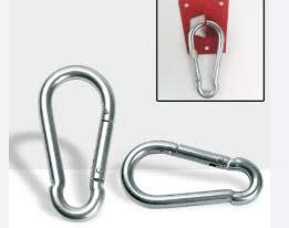 Móc khóa an toàn không khóa size 8, kích thước 8x80mm, chất liệu xi