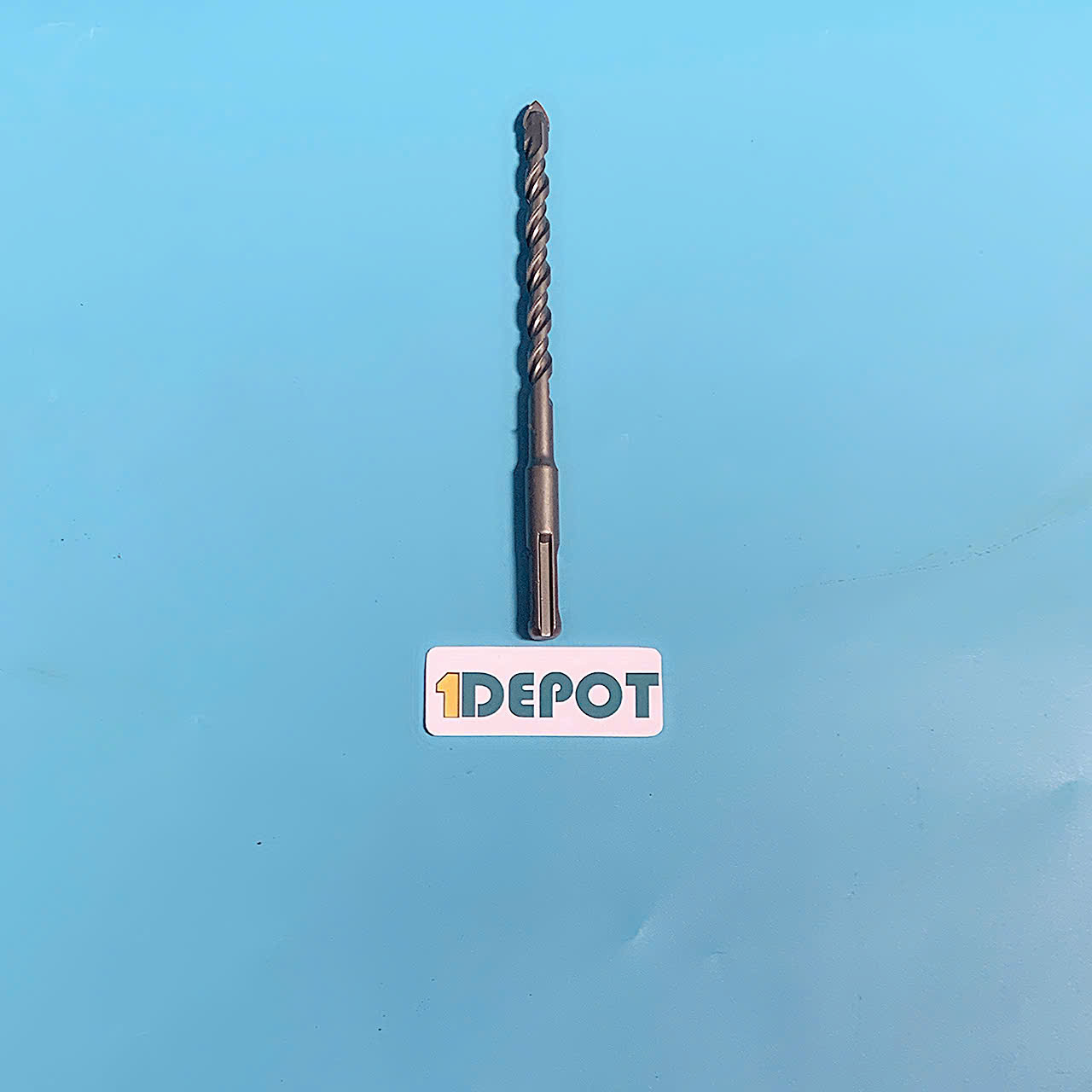 Mũi khoan tường, gỗ, kính chuôi gài SDS đầu nhọn, kt 8x160mm, chất liệu thép hợp kim